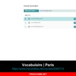 Le cours de français du jour I Vocabulaire | Paris