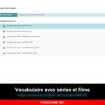 Le cours de français du jour I Vocabulaire avec séries et films