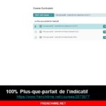 French video course: 100% Plus-que-parfait de l’indicatif